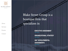 Tablet Screenshot of blakestreetgroup.com